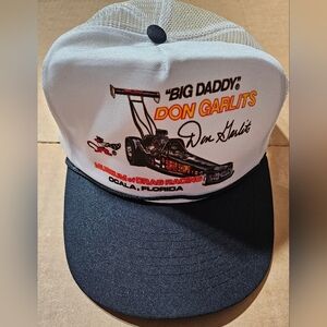 Vtg Big‎ Daddy Don Garlits Mesh Trucker Hat Adjustable Snapback Cap MOHRS